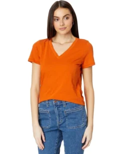 Madewell Whisper Cotton V-Neck Tee | Shirts & Tops -Bold Closet Shop 71XuAu qwgL. AC SR736920