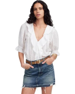 Madewell 5 Pocket Postage Stamp Denim Mini In Croswell | Skirts