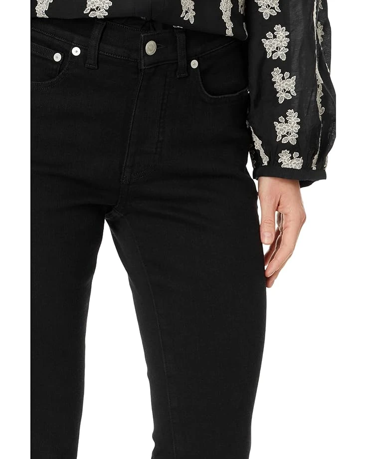 Madewell Midrise Stovepipe in Black Rinse Wash | Jeans 3 Madewell Midrise Stovepipe in Black Rinse Wash | Jeans - Image 3