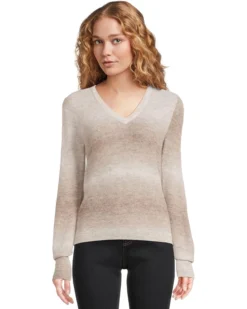 Madewell Spacedye Lightweight Alpaca V-Neck Pullover | Sweaters