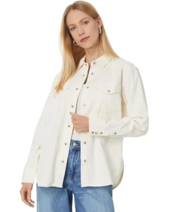 Madewell Denim Perfect Western Shirt Ecru | Shirts & Tops