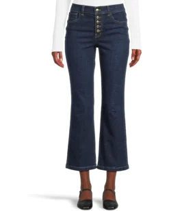 Madewell Kick Out In Rinse With Patch Pocket In Larkspur | Jeans