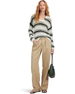 Madewell Stripe Madeleine Open Stitch Long Sleeve Polo | Shirts & Tops -Bold Closet Shop 71aNjaivS0L. AC SR736920