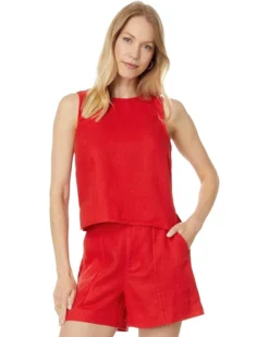 Madewell Tie-Back Scoopneck Top in Striped 100% Linen | Shirts & Tops -Bold Closet Shop 71c2dTaOL. AC SR736920