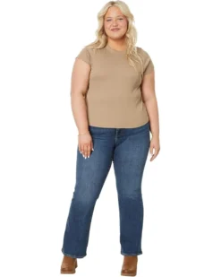 Madewell Plus Brightside Rib Tee | Shirts & Tops -Bold Closet Shop 71felzVkNBL. AC SR736920