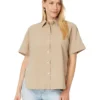 Madewell Oversized Boxy Button-Up Shirt in Signature Poplin | Shirts & Tops