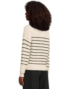 Madewell Stripe V-Neck Cozy Cotton Wedged Pullover | Sweaters -Bold Closet Shop 71iiJC4vUCL. AC SR736920