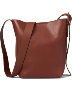 Madewell The Essential Mini Bucket Tote in Leather | Handbags
