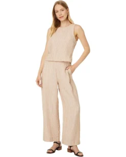 Madewell Tie-Back Scoopneck Top in Striped 100% Linen | Shirts & Tops -Bold Closet Shop 71lxUF5lyrL. AC SR736920