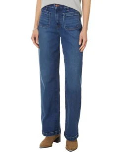 Madewell Perefect Vintage Wide with Patch Pocket in Allentown Wash | Jeans
