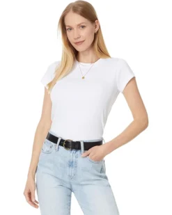Madewell Supima® Rib Tee | Shirts & Tops