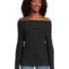 Madewell Marl Cozy Cotton Richmond Off-The-Shoulder | Sweaters