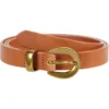 Madewell Chunky Buckle Skinny Leather Belt | Belts