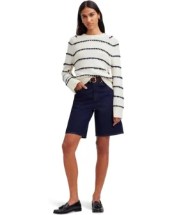 Madewell Mare Textured Stripe Pullover | Sweaters -Bold Closet Shop 71raNZx0mpL. AC SR736920