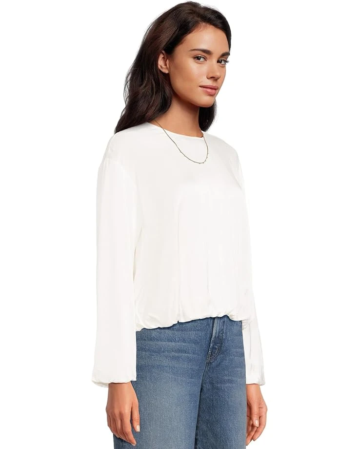 Madewell Peach Long Sleeve Bubble Shirt | Shirts & Tops 2 Madewell Peach Long Sleeve Bubble Shirt | Shirts & Tops - Image 2