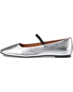 Madewell The Greta Ballet Flat in Metallic Leather | Flats -Bold Closet Shop 71vml8h04L. AC SR736920