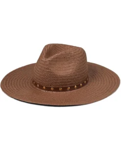Madewell Studded Packable Brimmed Straw Hat | Hats