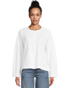 Madewell Bombay Long Sleeve Henley | Shirts & Tops -Bold Closet Shop 71xDgrIiH2L. AC SR736920