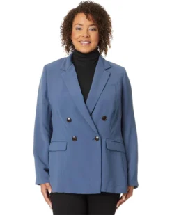 Madewell The Plus Rosedale Blazer in Crepe | Coats & Outerwear