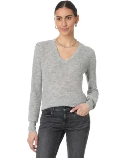Madewell Ashland Lightweight Alpaca V-Neck Pullover | Sweaters