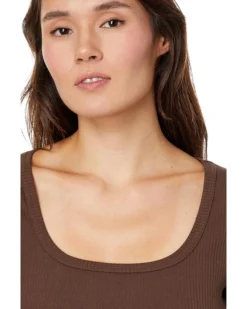 Madewell Square-Neck Long-Sleeve Crop Tee in Sleekhold | Shirts & Tops -Bold Closet Shop 81AHQ1sRCL. AC SR736920