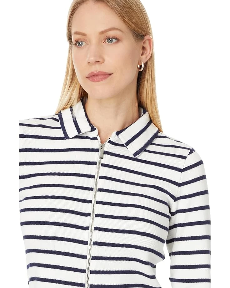Madewell Grill Long Sleeve Zip Top Stripe | Shirts & Tops 3 Madewell Grill Long Sleeve Zip Top Stripe | Shirts & Tops - Image 3