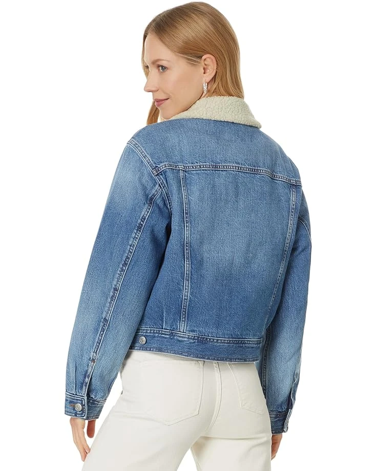 Madewell Denim Sherpa Jacket | Coats & Outerwear 2 Madewell Denim Sherpa Jacket | Coats & Outerwear - Image 2