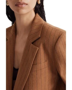 Madewell Oversized Blazer in Pinstripe | Coats & Outerwear -Bold Closet Shop 81HQVlB6R0L. AC SR736920