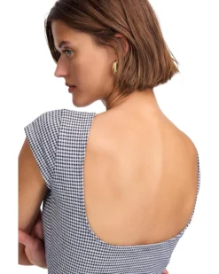 Madewell Refined Low Back Top Gingham | Shirts & Tops -Bold Closet Shop 81IQCQ3rzFL. AC SR736920