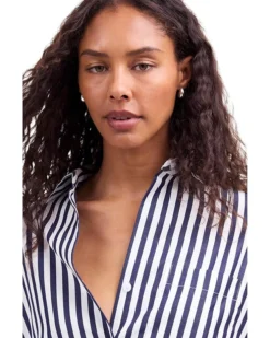 Madewell Y-Neck Stripe | Shirts & Tops -Bold Closet Shop 81JehJnYuVL. AC SR736920
