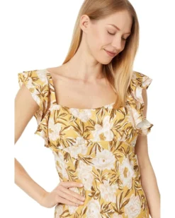 Madewell Flutter-Sleeve Slip Maxi Dress in Floral Cupro-Blend | Dresses -Bold Closet Shop 81Jf KKDCRL. AC SR736920