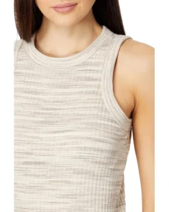 Madewell Brightside Rib Cutaway Crop Tank in Marled Space-Dye | Shirts & Tops -Bold Closet Shop 81NwX1 9SL. AC SR736920