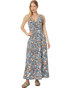 Madewell Sleeveless V-Neck Midi Dress in Floral | Dresses