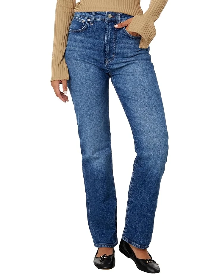 Madewell 90's Straight Jeans in Barlow Wash 1 Madewell 90's Straight Jeans in Barlow Wash