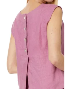Madewell Bateau-Neck Tank in 100% Linen | Shirts & Tops -Bold Closet Shop 81TgexK4JnL. AC SR736920