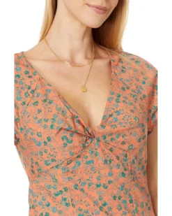 Madewell Twist-Front Seamed Top in Poplin | Shirts & Tops -Bold Closet Shop 81U6MGJ0ISL. AC SR736920