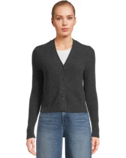 Madewell Newbury Shrunken V-Neck Cardigan | Sweaters
