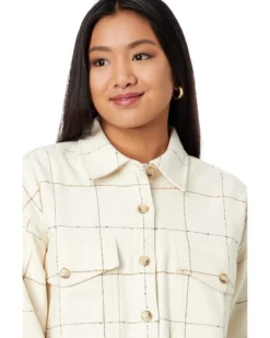 Madewell Bouclé Oversized Shirt-Jacket in Windowpane | Shirts & Tops -Bold Closet Shop 81b9ltsIWL. AC SR736920