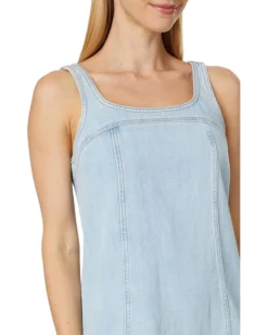 Madewell Denim A-Line Sleeveless Mini Dress in Fitzgerald Wash | Dresses -Bold Closet Shop 81d5CPGgL L. AC SR736920