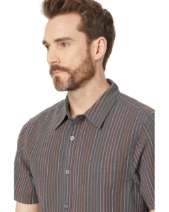 Madewell Perfect Short-Sleeve Shirt in Seersucker | Shirts & Tops -Bold Closet Shop 81eKp782yRL. AC SR736920