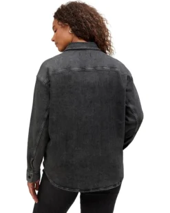 Madewell Black Mushy Long Sleeve Shirt in Chamber Wash | Shirts & Tops 7 Madewell Black Mushy Long Sleeve Shirt in Chamber Wash | Shirts & Tops -Bold Closet Shop 81fnKAAX1lL. AC SR736920