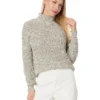 Madewell Vernon Marl Cotton Mock Neck Pullover | Sweaters