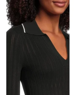 Madewell Snowy Southwark Long Sleeve Polo | Shirts & Tops -Bold Closet Shop 81ou876LL. AC SR736920