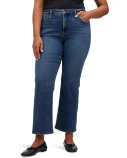 Madewell Midrise Kick Out with Patch Pocket in Lenoir Wash | Jeans