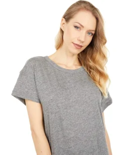 Madewell Whisper Cotton Rib-Crewneck Tee | Shirts & Tops -Bold Closet Shop 91aRfTmigFL. AC SR736920