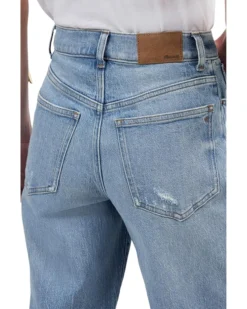 Madewell Perfect Vintage Wide Light Crop in Hallstead Wash | Jeans -Bold Closet Shop 91iOQ1F86JL. AC SR736920